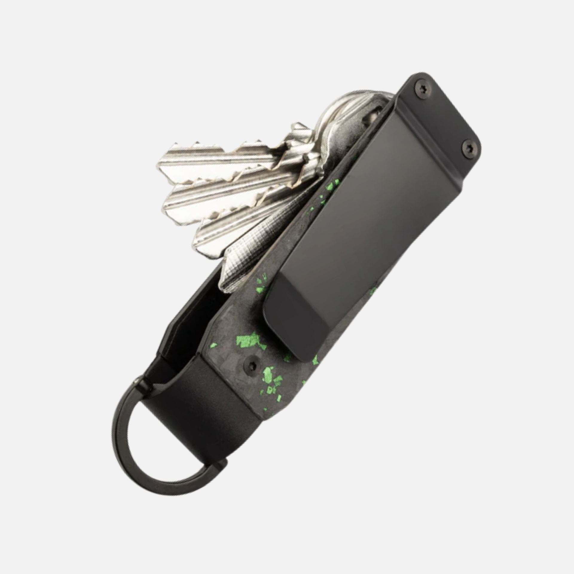 KeyCase Esmeralda Forjada | Organizador de Llaves Forjado en Verde