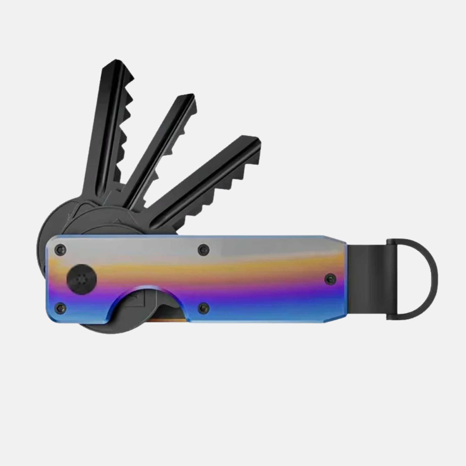KeyCase Burnt Titanium | Organizador de Llaves Gradiente