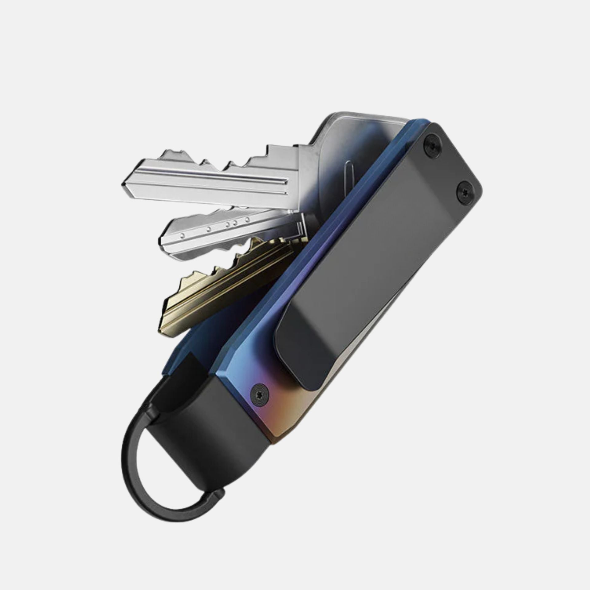 KeyCase Burnt Titanium | Organizador de Llaves Gradiente