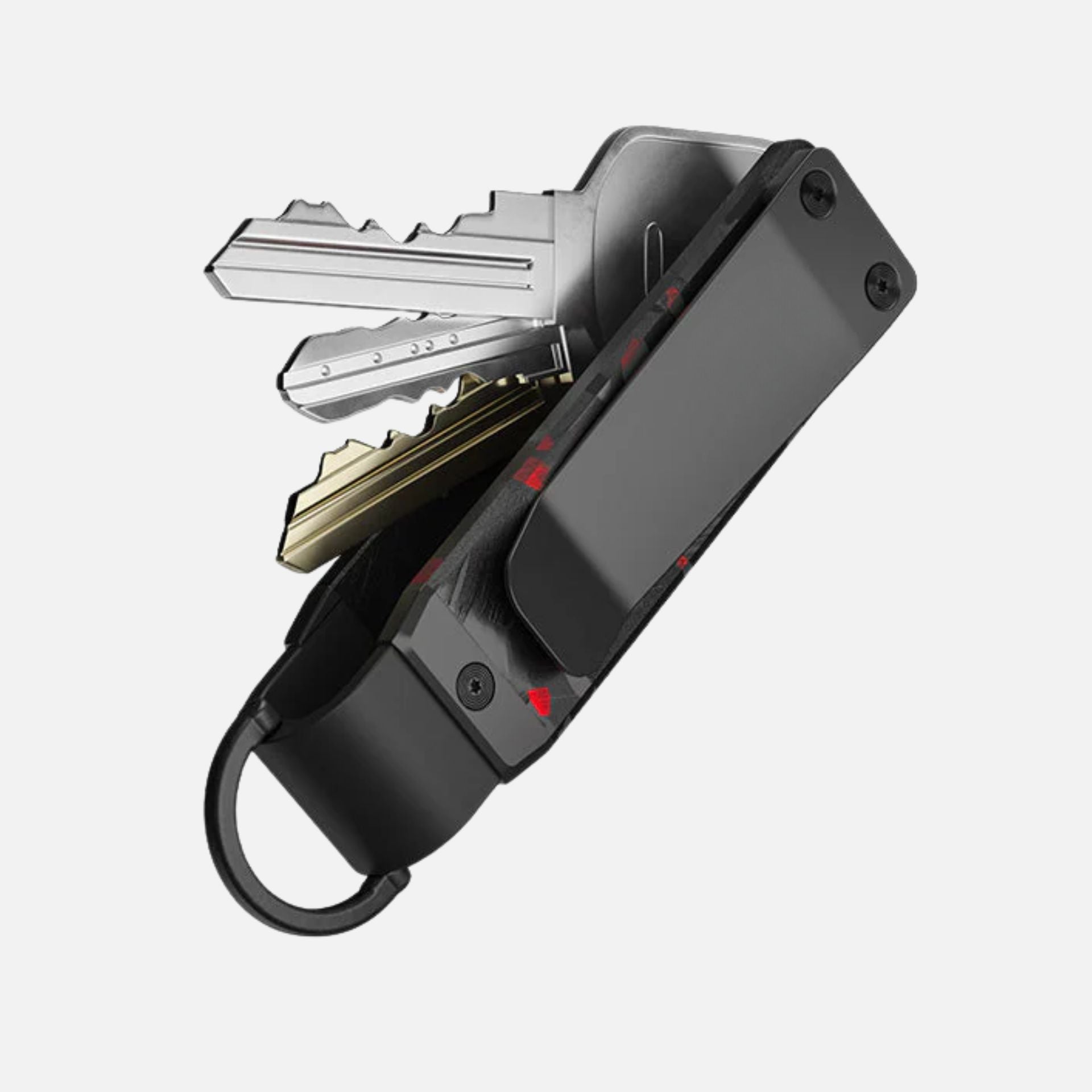 KeyCase Forged Ember | Organizador de Llaves Forjado Rojo