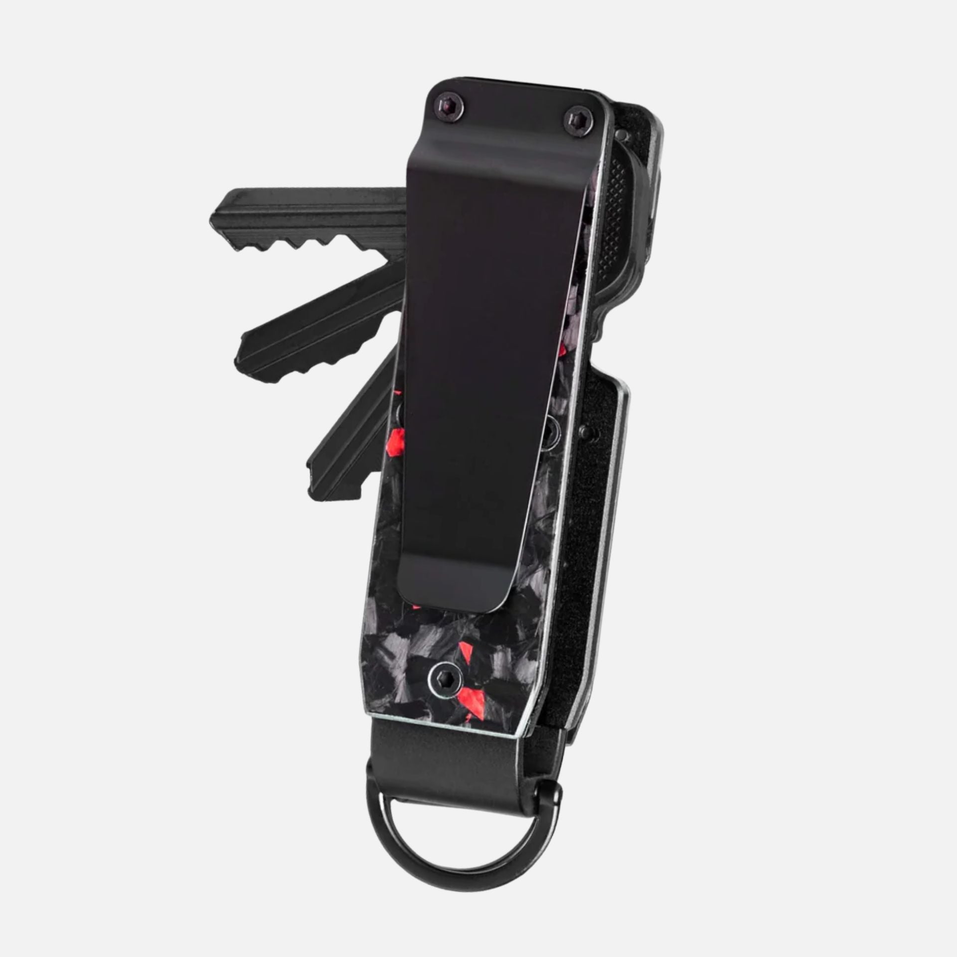 KeyCase Forged Ember | Organizador de Llaves Forjado Rojo