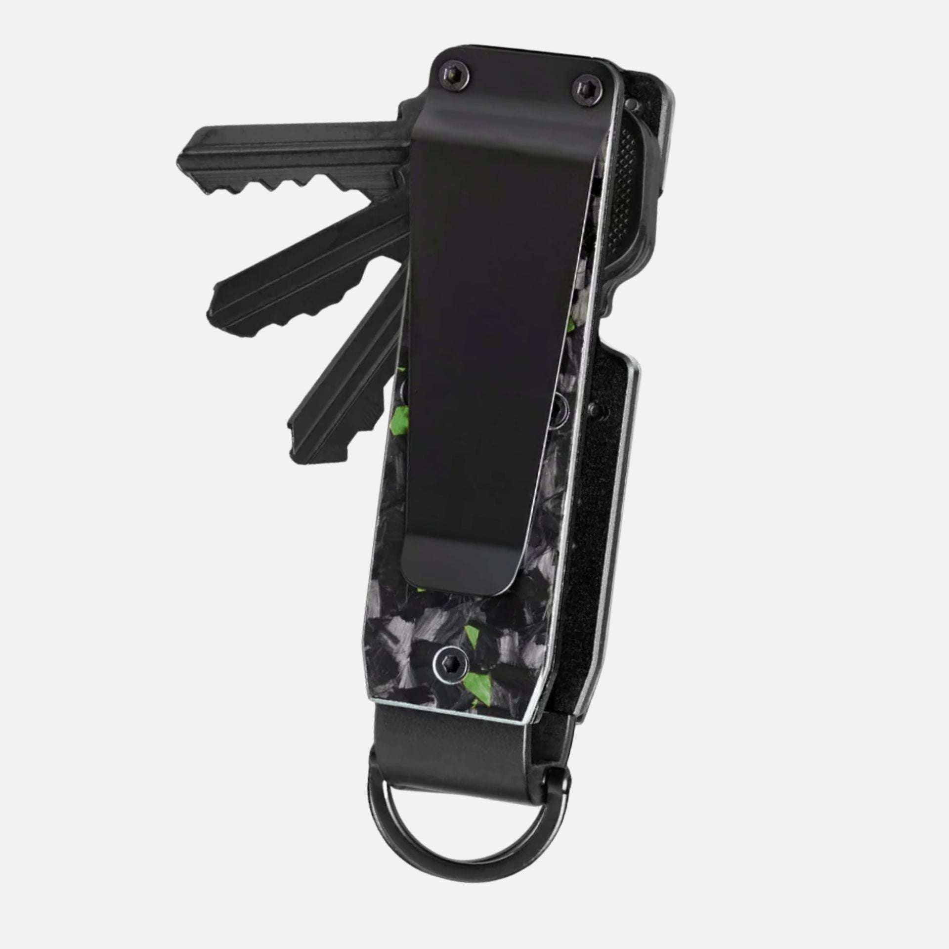 KeyCase Esmeralda Forjada | Organizador de Llaves Forjado en Verde