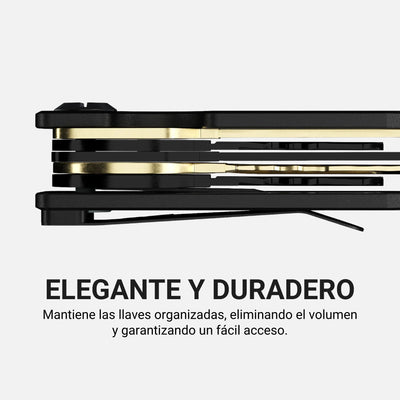 KeyCase 24k Gold | Organizador de Llaves Dorado