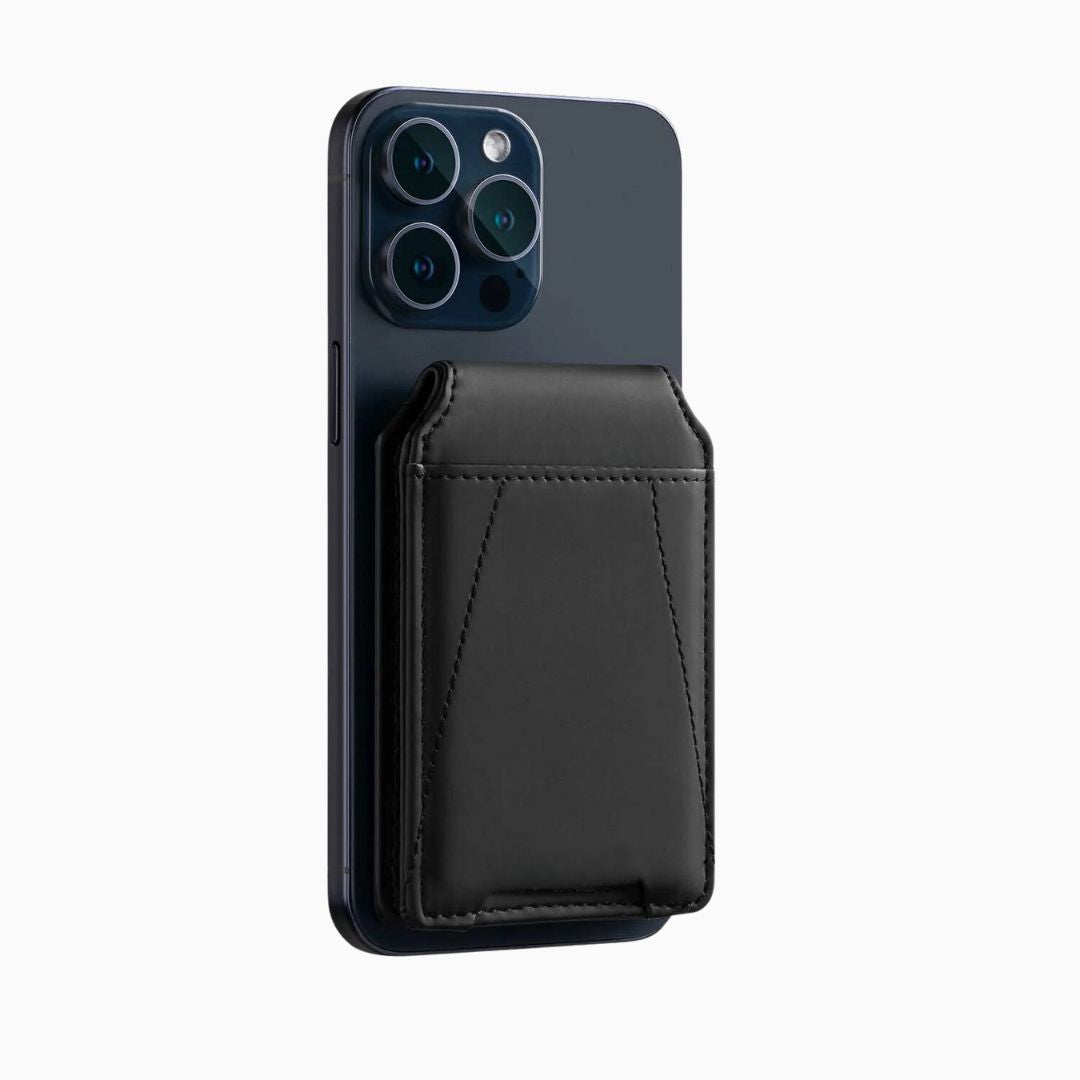 KPA109 - Tarjetero Magnético RFID para teléfono con anillo magnético adaptado