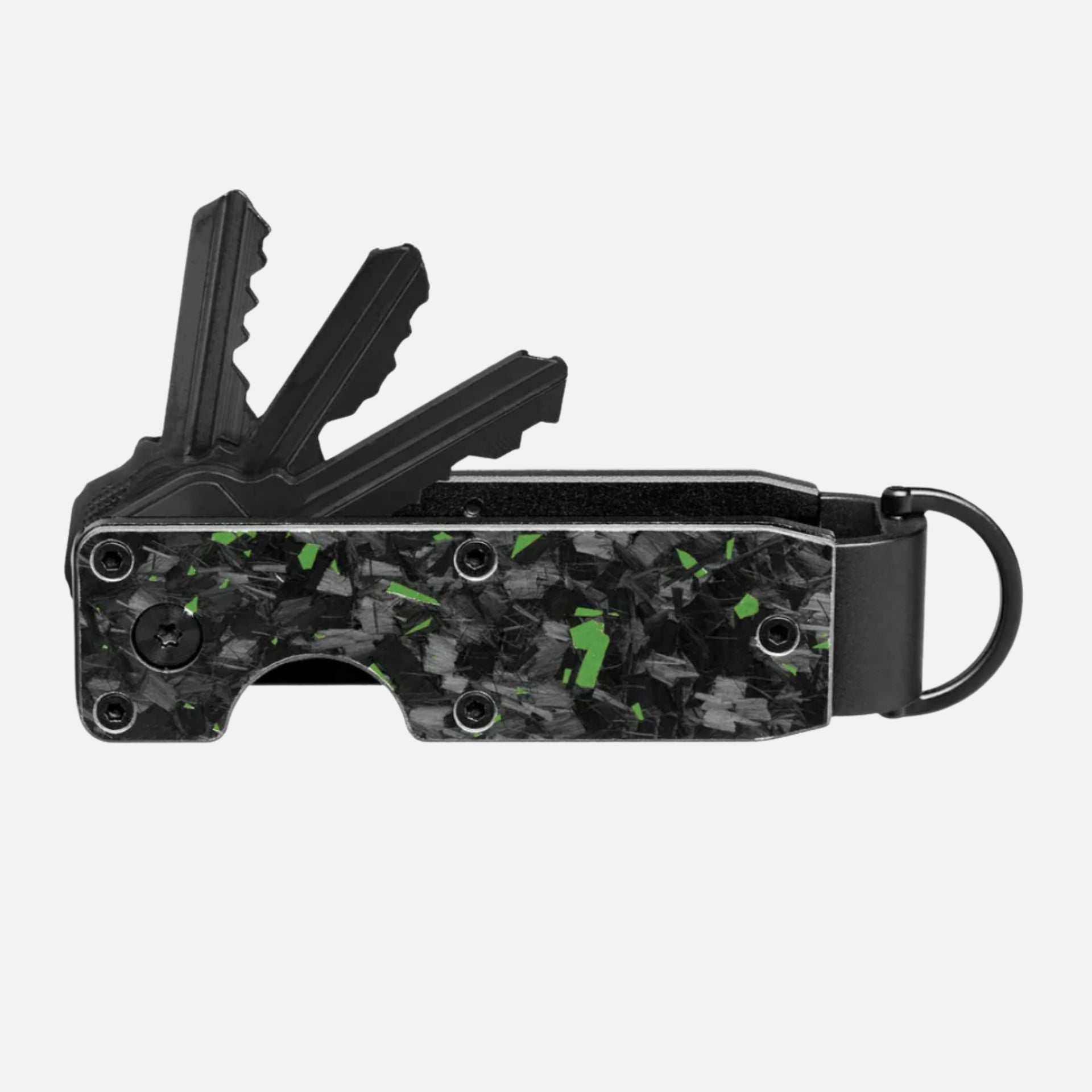 KeyCase Esmeralda Forjada | Organizador de Llaves Forjado en Verde