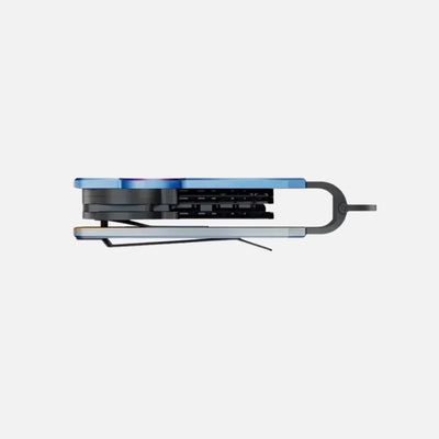 KeyCase Burnt Titanium | Organizador de Llaves Gradiente