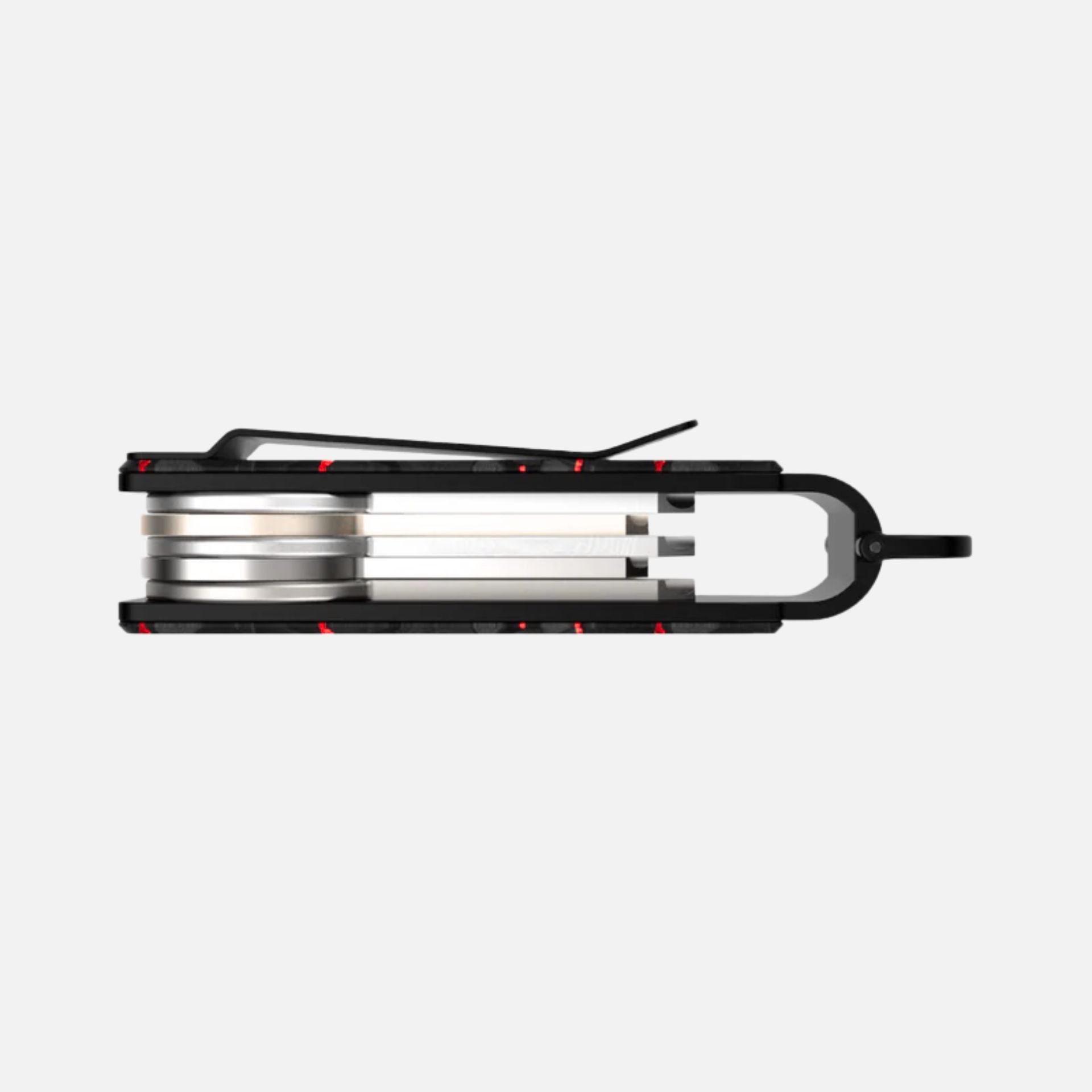KeyCase Forged Ember | Organizador de Llaves Forjado Rojo