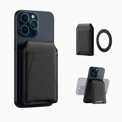 KPA109 - Tarjetero Magnético RFID para teléfono con anillo magnético adaptado