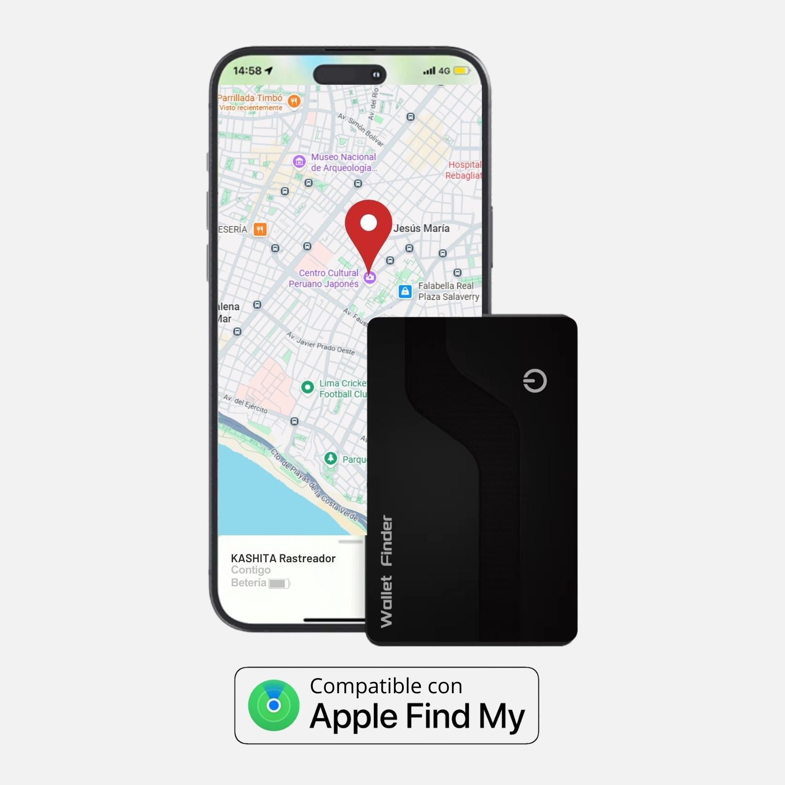 Localizador Smart Card - Apple Find My iOS