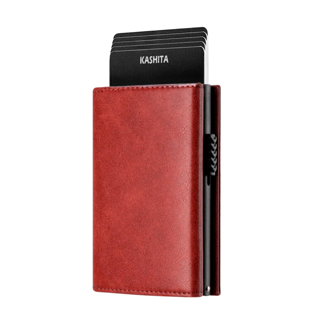 Crimson Red - Billetera Premium
