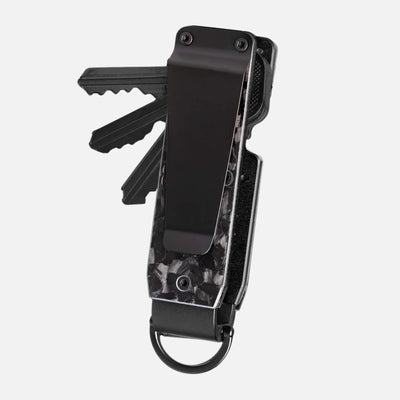KeyCase Forged Carbon Black | Organizador de Llaves Negro Forjado