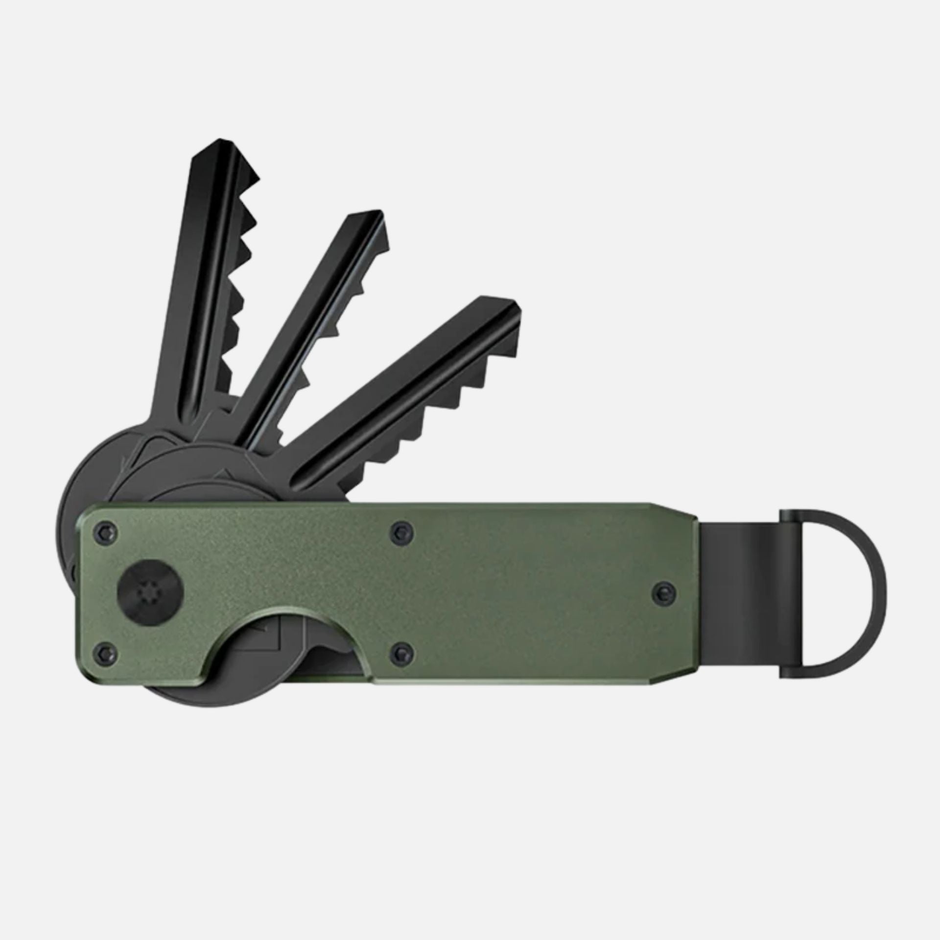 KeyCase Army Green | Organizador de Llaves Verde